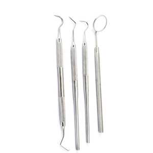 ชุดตรวจฟันแบบมืออาชีพชุดตรวจทันตกรรม6ชิ้นเครื่องมือทันตกรรมดูแลช่องปากเครื่องมือผ่าตัด - Product Image 3