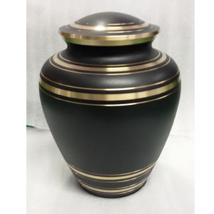 โกศใส่เถ้ากระดูกสำหรับงานศพ,โกศชุบนิกเกิลทองเหลืองแกะสลักเต็มรูปแบบใช้ในแบบฉบับ - Product Image 4