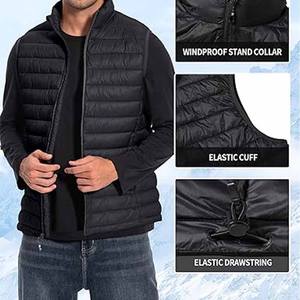 Blouson matelassé pour homme en matériau durable, doublure intérieure douce et logo personnalisable - Product Image 5