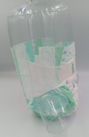 Pañales Desechables para Bebé Wuglo, Suaves y Transpirables, de Algodón, con Diseño Impreso 3D, Prevención de Fugas, Cinta Elástica Lateral, Flexibles, para Todos los Tamaños
