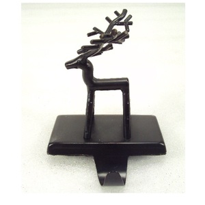 Black Christmas Tree With Star Metal <b>Stocking</b> <b>Holder</b> For Christmas Home Party Decorative - Product Image 6