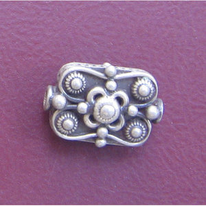 Rectangular Plain <b>Silver</b> <b>Beads</b> for Jewelry Making 25mm X 3mm X 20mm Charm Findings Bag Packed - Product Image 1