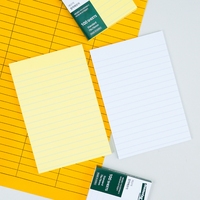 [HansolMTS] Notes autocollantes en gros 5 couleurs Notes de bureau inscriptibles à déchirure lisse pour planificateur et bureau