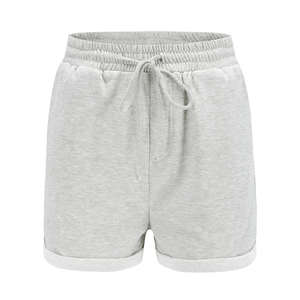 Shorts d'été en coton/polyester pour femmes, taille mi-haute, en toile tricotée, personnalisables avec logo et motif, séchage rapide, respirants, haute qualité, vente en gros - Product Image 3
