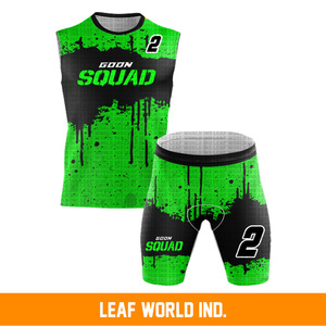 Uniforme personnalisé 7v7 Vente en gros Football 7on7 Uniforme Drapeau Football Uniforme 7 Sur 7 Drapeau Football Capuche et Short Pour Équipes 7 Sur 7 - Product Image 2