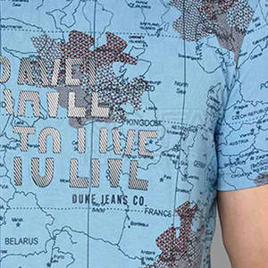 Camisetas de sublimación gráfica personalizada para hombres, camisetas de poliéster con estampado completo a la moda para pedidos a granel - Product Image 5