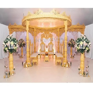 แกรนด์อินเดียนับสำหรับงานแต่งงาน gujarati ที่สง่างามถอดออกได้ตกแต่งในร่ม/กลางแจ้งออสเตรเลียต่อไปนี้เป็นเทรนด์อินเดียตอนใต้ - Product Image 1