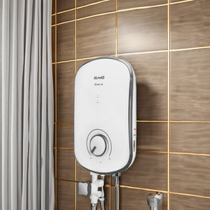 Calentador de agua eléctrico instantáneo blanco moderno de 5500W, sin tanque, montado en la pared para uso doméstico y hotelero de plástico - Product Image 3