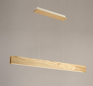 Luminaire suspendu LED en bois massif FSC 100% - Product Image 3