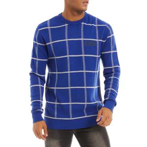 Transpirable Precio barato Bajo MOQ Invierno Hombres Suéteres de cuello redondo Ropa informal Bordado personalizado Suéter de punto Suéter - Product Image 5