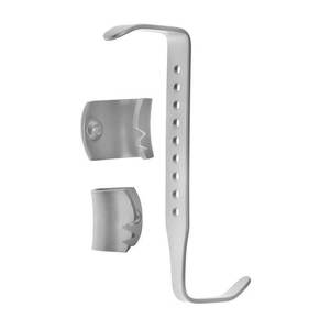 Rétracteur Weitlaner en acier inoxydable de haute qualité, tranchant, instrument chirurgical 3x4 pour une rétraction précise des tissus, professionnel médical - Product Image 2