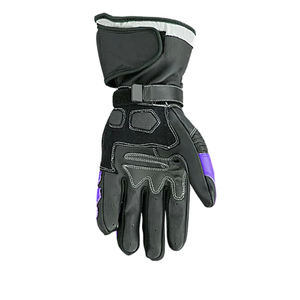Gants de cyclisme de course unisexes en cuir de haute qualité, demi-doigts, respirants, antidérapants, coupe-vent, fermeture à boucle et crochet, sports de plein air - Product Image 6