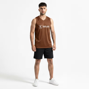 Maillot de basket-ball en coton de qualité supérieure pour les équipes professionnelles, les clubs d'entraînement, vêtements de sport respirants en maille - Product Image 1