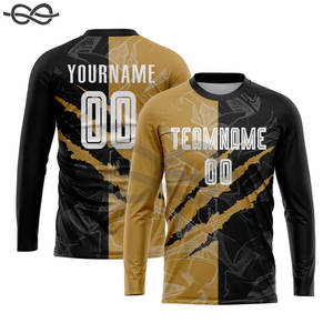 Maillots de football personnalisés pour hommes, garçons et filles avec n'importe quel logo de numéro de nom Uniformes personnalisés de Futbol France, maillots de football - Product Image 4