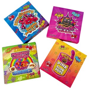 Customized Exotic Die Cut Mylar Bags with <b>Box</b> Set Irregular Special Shape Mylar Bag with <b>Box</b> - Product Image 4