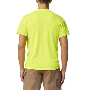 T-shirt court personnalisé uni de haute qualité T-shirt à épaules tombantes pour hommes100 % coton, T-shirt pour homme, coupe ample, imprimé - Product Image 2
