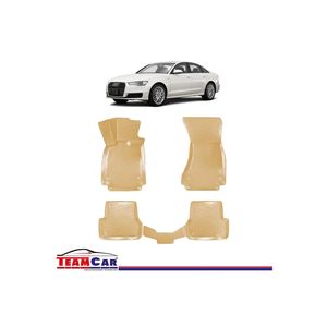 Alfombrillas 3D para Auto, Color Beige, para Audi A6 C7 2011-2018 - Product Image 1