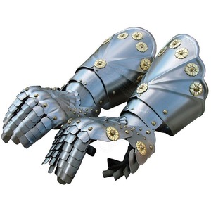 Gantelets médiévaux yand protège vos mains Armure de chevalier médiéval maison et décoration cadeaux d'Halloween - Product Image 4