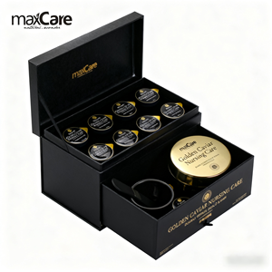 Crema Capilar de Colágeno Orgánico de Marca Privada con Caviar Dorado, <span class=keywords><strong>Mascarilla</strong></span> Capilar Rejuvenecedora Profunda con Caviar Antienvejecimiento <span class=keywords><strong>para</strong></span> <span class=keywords><strong>Cabello</strong></span> Seco y Dañado OEM - Product Image 3