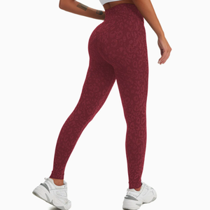 Mallas personalizadas sin costuras para mujer, pantalones de yoga de cintura baja, ropa deportiva para gimnasio y entrenamiento - Product Image 4