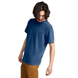 Loose Fit Solid Cotton Regular Fit Camiseta para hombre - Product Image 1