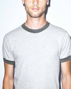 Organique Coton Ringer Tee 50/50 T Chemises - Product Image 1