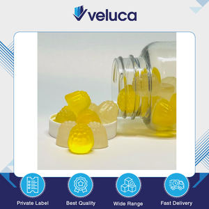 100% Natural Peach & Mango Flavor Fiber <b>Gummies</b> Healthcare Supplements with FOS Inulin & Sugar Beets at Lowest Price - Product Image 2