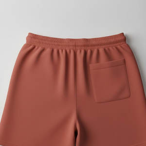 Shorts décontractés pour homme avec logo brodé personnalisé, tissu satiné, doux, respirant, coupe décontractée pour un usage quotidien, style streetwear moderne - Product Image 2