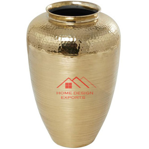 Unique Design Metal <b>Flower</b> Vase for Home and Indoor <b>Single</b> Best Piece Decorative Item for Customized Packing Metal - Product Image 3