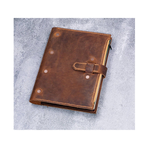 Cuaderno de cuero con cubierta de diario, diario con logotipo personalizado, cuaderno de cuero Pu de lujo, diario de diferentes tamaños - Product Image 3