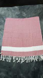 100% pur coton fouta paréo châles peuvent être faits conceptions personnalisées tailles matériaux emballage fabriqué en Inde Mumbai exportations - Product Image 3