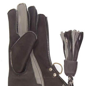 Gants de fauconnerie en cuir d'origine acceptables OEM de conception unique de haute qualité - Product Image 6