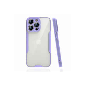 Coque souple en silicone violet premium Netzy SAFA Parfe Series pour iPhone 14 Pro Max, compatible avec 13 Pro Max et 14 Plus - Product Image 1