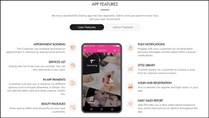 Software para App de salón de belleza, desarrollo de aplicación móvil, mercado de negocios, desarrollo de Software - Product Image 3