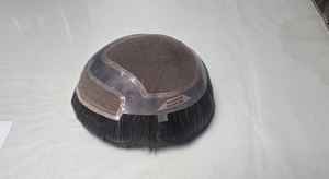 Perruque en cheveux humains de haute qualité Taz Hair Bangladesh, best-seller, avec base en soie, grande taille de bonnet, dentelle HD, couleur blonde, densité 100% - Product Image 5