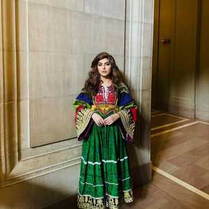 ชุดเดรสคอตตอนงานปักลาย kuchi afghan งานทำด้วยมือ - Product Image 3