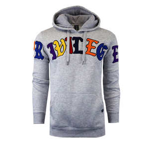 Sudaderas con capucha bordadas de chenilla para hombre de calidad superior Sudaderas con capucha bordadas de chenilla para hombre de alta fabricación para adultos - Product Image 5