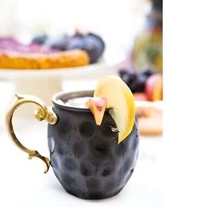 Embossed Copper <b>Mug</b> Decorative Hammered <b>Handmade</b> Drinkware for Villa Home Bar Party Restaurant and Dining - Product Image 5