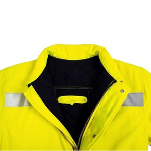 Chaqueta de Seguridad Impermeable de Alta Visibilidad TriPro Sports ANSI Clase 2 con Forro Polar Reflectante, Talla 5XL, para Construcción, Carreteras y Uso Invernal - Product Image 4