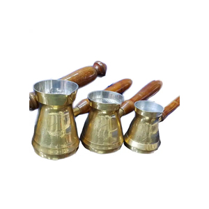 Vente chaude Conception Traditionnelle En Métal Café Thé Bouilloire À Prix Compétitif En Laiton Pot De Fournisseur De Confiance - Product Image 4