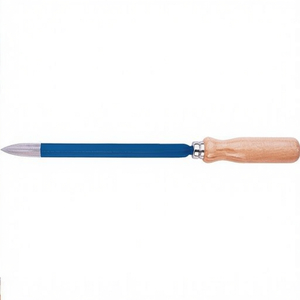 RENNSTEIG Triangular Hollow Scraper with 200 mm Blade & 16 mm Triangular Form C Wooden Handle Hand Tool - Product Image 3