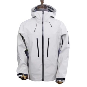 Chaqueta cortavientos reflectante empacable, carcasa aerodinámica ultraligera, impermeable, transpirable, con capucha, 2025, estampado de moda, viaje, Unisex - Product Image 2