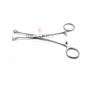 Pinzas Intestinales de Babcock de Acero Inoxidable de Alta Calidad Hosanna Surgical de 6.25 Pulgadas, Juego de Instrumentos Manuales con Certificación CE - Product Image 6