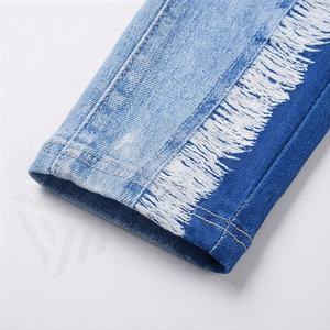 <b>Women's</b> Slim Fit High Waist Denim <b>Jeans</b> Pants Multi Zipper Pockets Cargo Custom Flat Front Design Customized Color Streetwear - Product Image 6