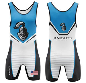 Venta al por mayor traje de Lucha Libre Profesional sublimado completo camiseta de lucha libre personalizada - Product Image 3