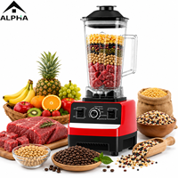 2L 4L 6L Hot Sale Multifunctionele Hoge Snelheid Elektrische Blender Voedselmolen Mixer voor Thuiskeuken Restaurant