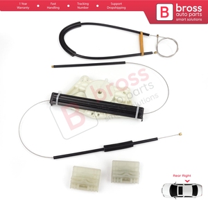 Bwr5065 điện cửa sổ điều chỉnh sửa chữa thiết lập phía sau bên phải cho Touareg MK1 7L <span class=keywords><strong>Porsche</strong></span> <span class=keywords><strong>Cayenne</strong></span> 9PA <span class=keywords><strong>955</strong></span> 957 2002-2010 bross phụ tùng ô tô - Product Image 4