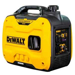 Générateur à essence silencieux DEWALT DXGNI20E 2.0kW à démarrage automatique, moteur monocylindre 4 temps, pour usage domestique 60Hz - Product Image 1