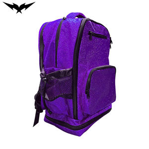 Mochila Deportiva Casual Personalizada para Niñas con Brillantina y Cierre de Cremallera, Mochila de Animadora para Estudiantes - Product Image 2