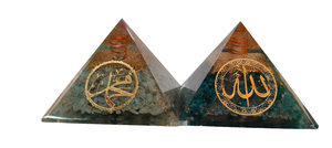 Pirámide de orgón, pirámide de Alá Mohammed, pirámides islámicas al por mayor, cristales al por mayor de exportaciones de cristales Amayra - Product Image 6